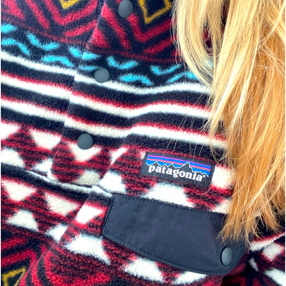 Patagonia Rare Print Synchilla Snap-T Pullover Fleece